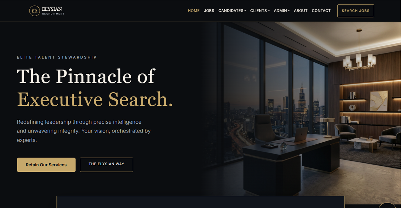 elysian recruitment by smart recsites
